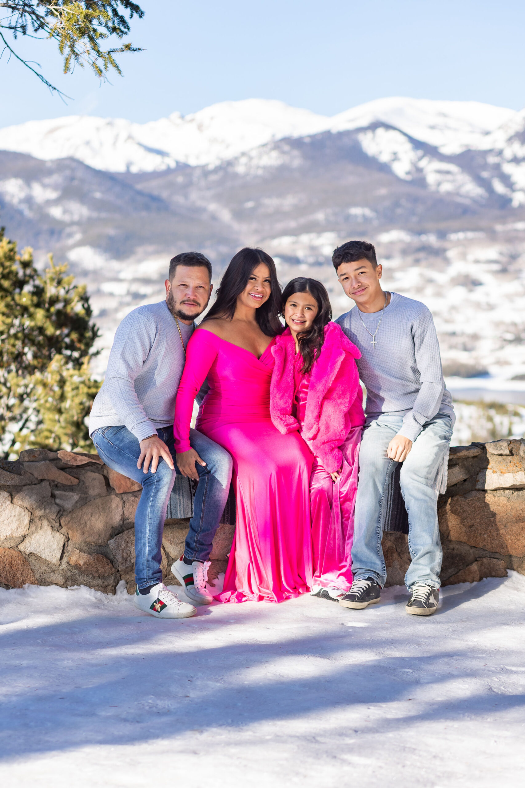 Colorado winter photo sessions